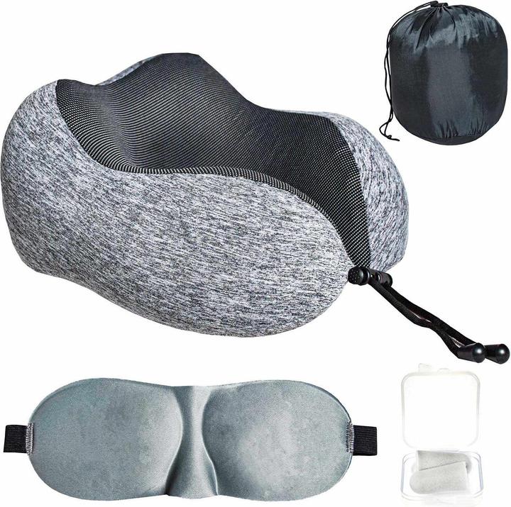 Produktbild PRO-mounts Reisekissen aus Memory-Schaum (Kopf- & Nackenkissen)