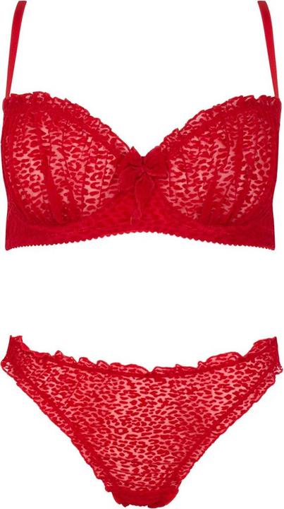 Actual product image Passion - Catilla Set Thong + Bra Red L/Xl (XL)