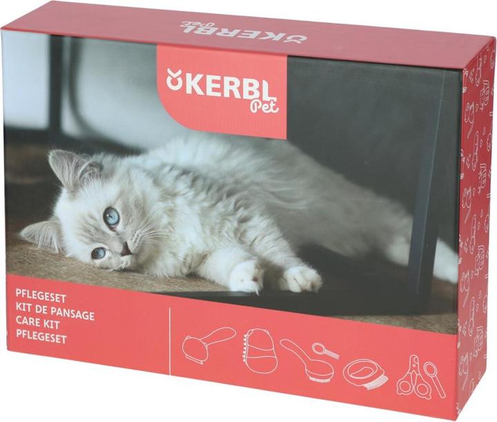 Image du produit Kerbl Pet Kit de toilettage pour chats 7 pièces (Chien)
