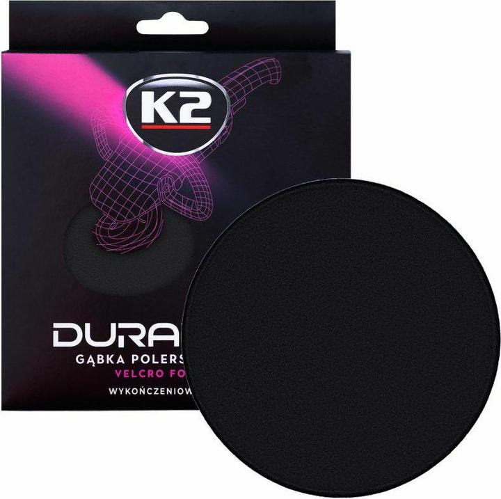 Image du produit GCS Éponge de finition, Souple. Duraflex - Éponge noire Avec velcro