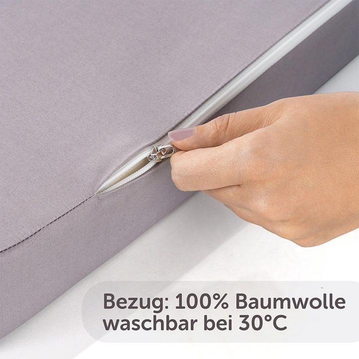 Actual product image Alvi Travel bed mattresses Travel bed mattress comfort - 60 x 120 cm / height 6 cm