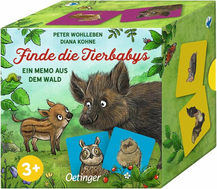 Actual product image Find the baby animals. A memo from the forest for children aged 3 and over (German)