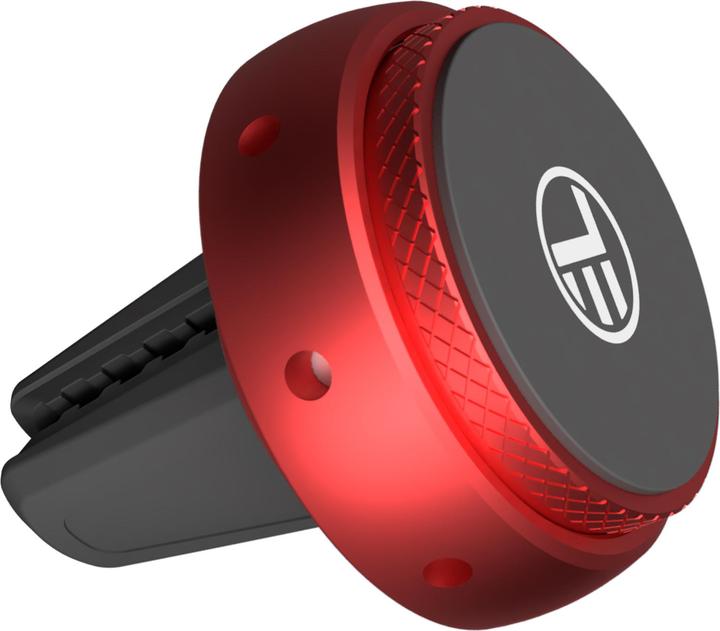 Actual product image Tellur FreshDot Car Phone Holder Magnetic, Fragrance Kit Bubble Gum, Air Vent mount red