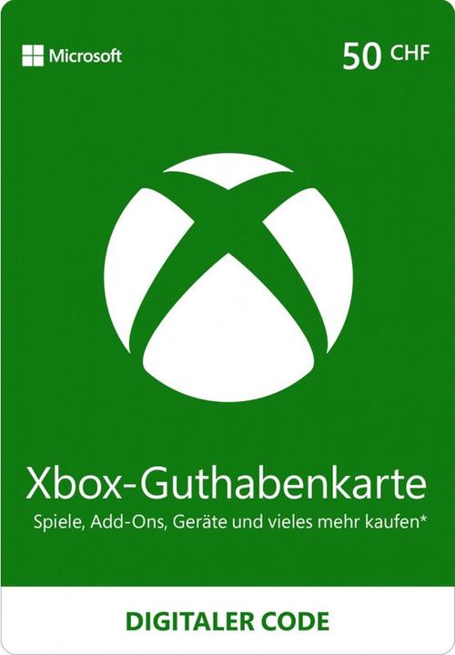 Immagine prodotto Microsoft Xbox-Store (50 CHF)