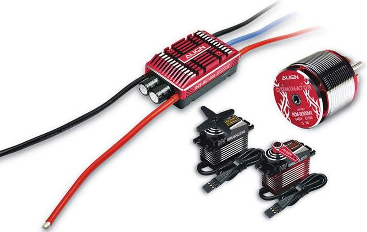 Image du produit Align T-Rex 650X Dominator Hélicoptère électrique sans pilote 12S Combo