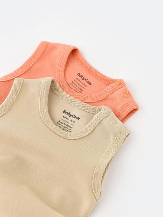 Actual product image BabyCosy 2 Pcs sleeveless Body (74)