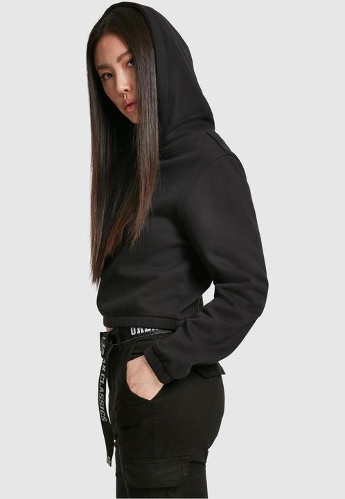 Immagine prodotto Urban Classics Felpa con cappuccio con cordoncino a contrasto da donna (L)
