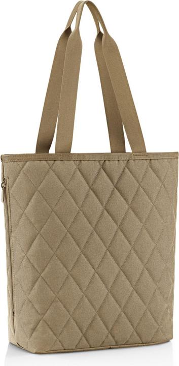 Actual product image reisenthel Bag Classic Shopper M Rhombus Olive