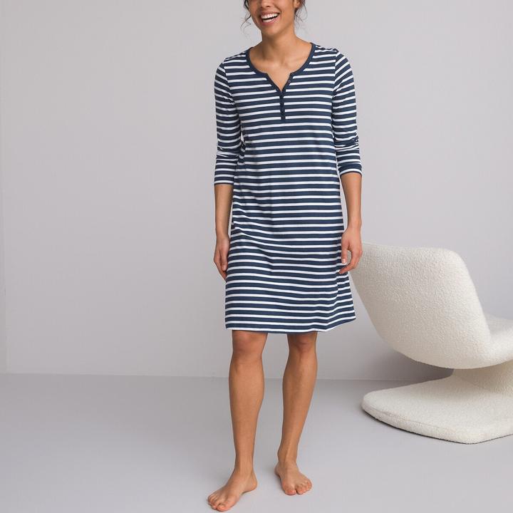 Immagine prodotto La Redoute Collections Camicia da notte in jersey di cotone (32, 34)