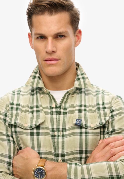 Immagine prodotto Superdry The Merchant Store – Karohemd aus Leinen (M)