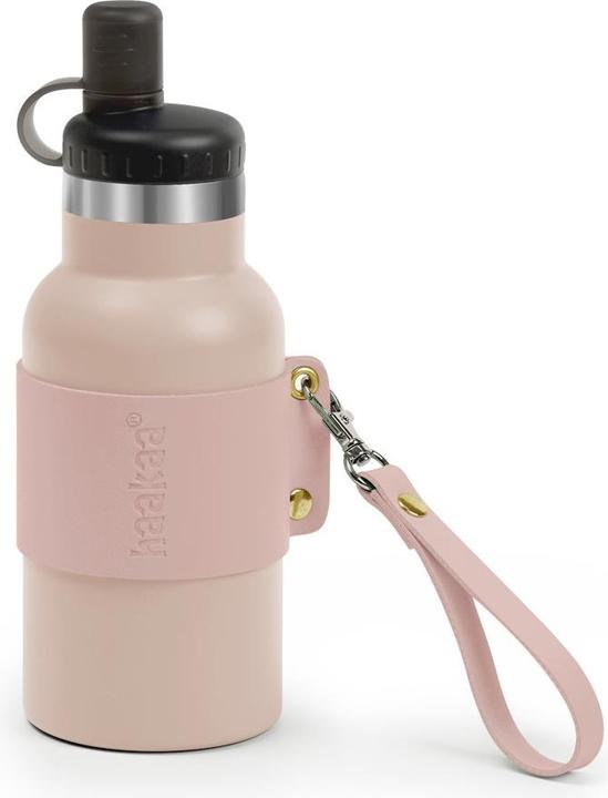Productafbeelding Haakaa Easy-Carry Thermische Kinderfles - Blush (350 ml)
