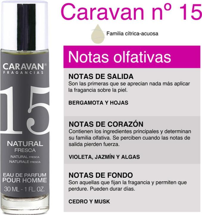 Image du produit Caravan CARAVANE PARFUM HOMME Nº15 30ML (Eau de parfum, 30 ml)