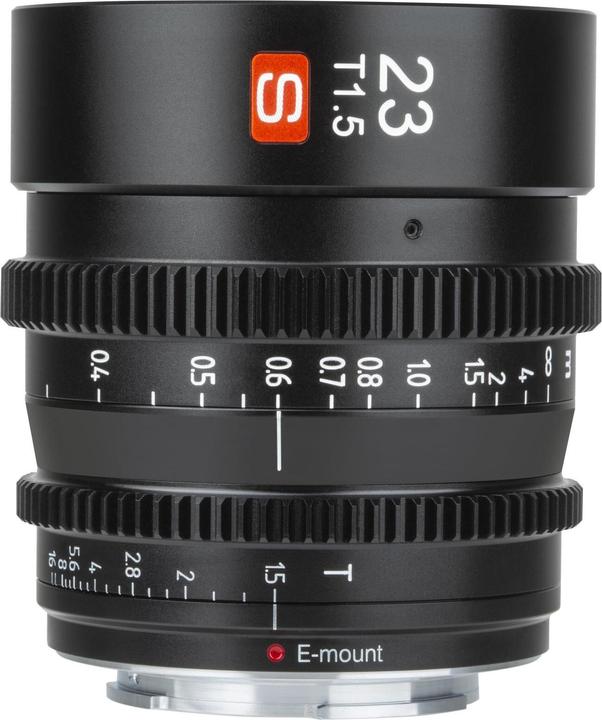 Actual product image Viltrox S23mm T1.5 – Sony E-Mount Cine (Sony E, APS-C / DX)