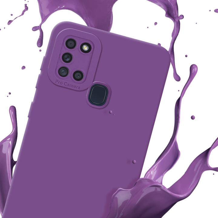 Actual product image Cadorabo Case for Samsung Galaxy A21s in TPU Fluid LM162 Style (Samsung Galaxy A21s)