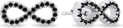 Brilio Silver - Popular Infinity Silver Earrings EA608WBC