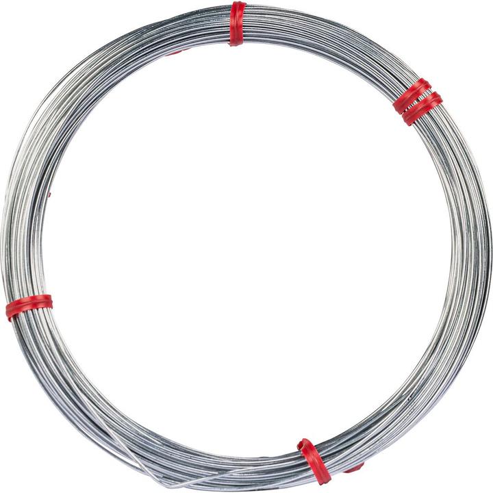 Actual product image Hsb Fil de fer galvanisé 0.8 mm 25 m (25 m)