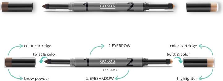 Actual product image Gokos Browlighter (MEDIUM)