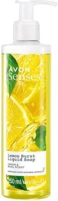 Avon Liquid soap with the scent of lemon and basil (Liquid Soap) 250 ml (Flüssigseife, 250 ml)