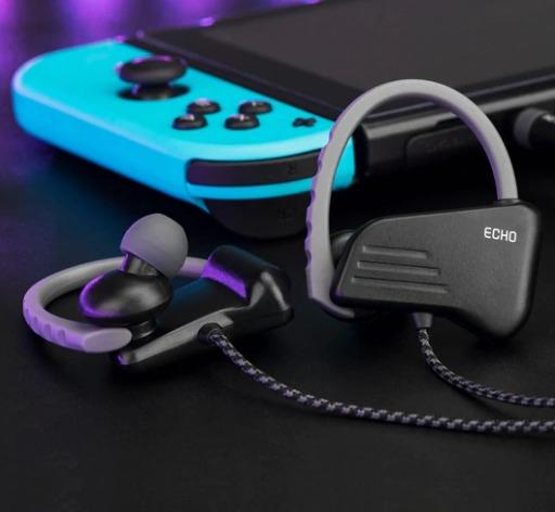 Actual product image Nitho ECHO eSports, Wired, Sports, 20 - 20000 Hz, 25 g, Headset, Black (Cable)
