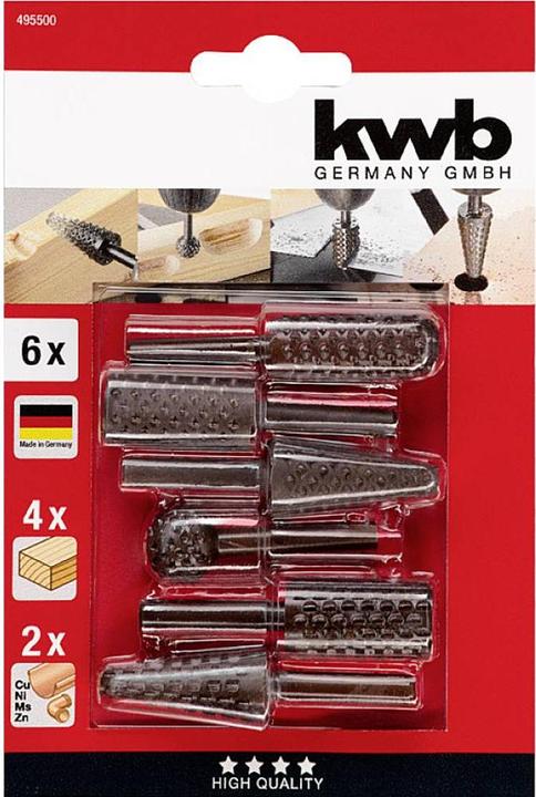 Image du produit kwb Set de râpes à profiler WS 6 pces (30 mm)