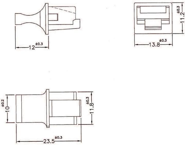 Produktbild Delock RJ-45 Staubschutz (10er Pack) (Blindmodul)