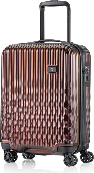 Immagine prodotto Pack Easy Flow, Cabin-Trolley S, Mocca (36 l, Bagaglio a mano (fino a 50 litri))