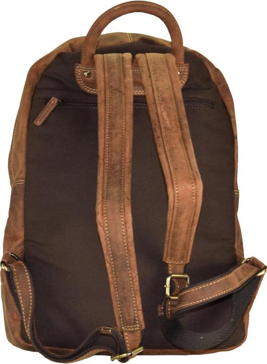 Produktbild Greenburry Vintage Retro Rucksack Leder 42 cm Laptopfach (17.50 l)
