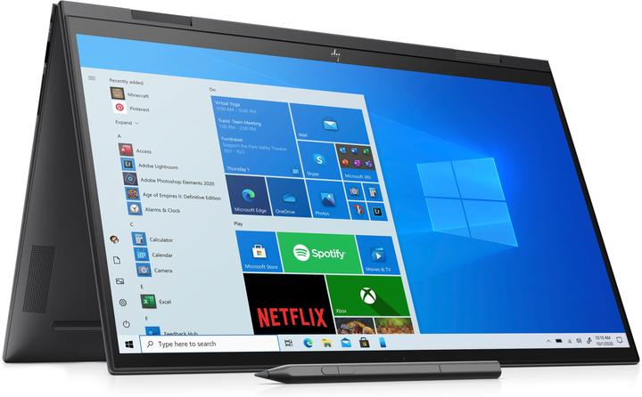 Produktbild HP Envy x360 (15.60", AMD Ryzen 7 5700U, 16 GB, 1000 GB, DE)