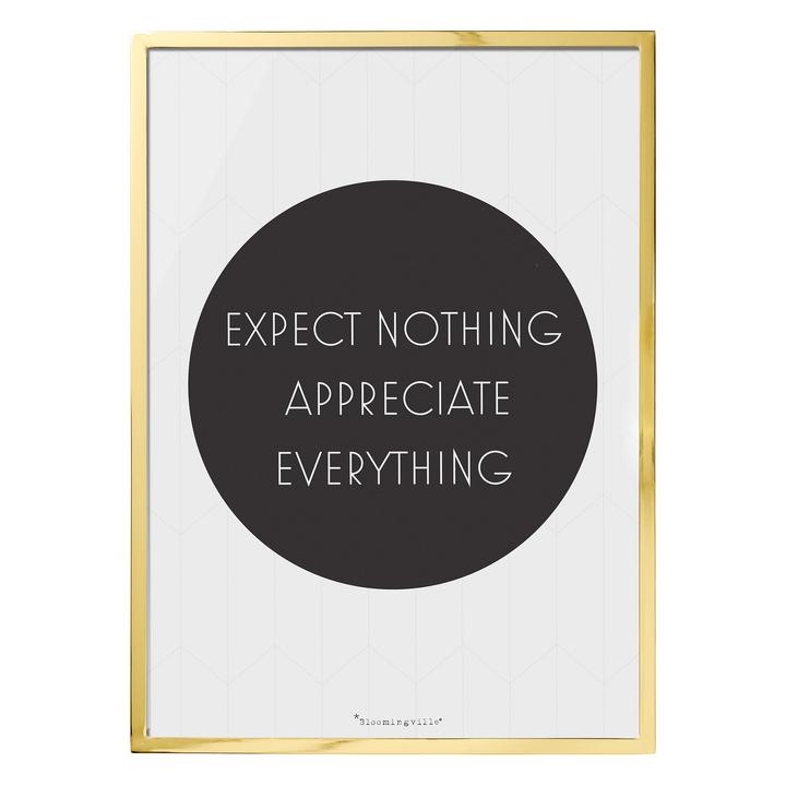 Bloomingville Expect Nothing... (40 x 55 cm)