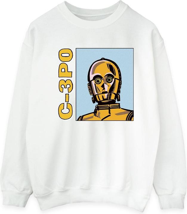 Star Wars C3PO Line Art Sweatshirt (M)