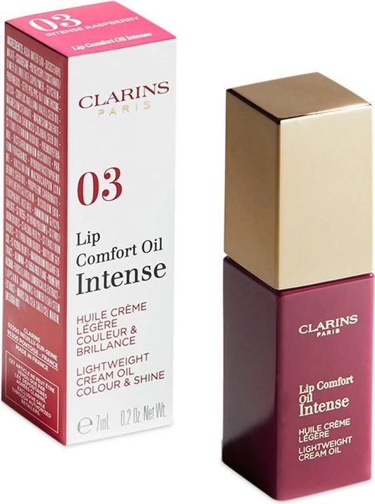 Actual product image Clarins Lip Comfort Oil Intense - Intense Raspberry 03 (No. 03 Intense Raspberry)