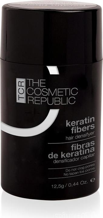 Image du produit The Cosmetic Republic KERATIN FIBERS fibres capillaires #black 12,5 gr (Noir)