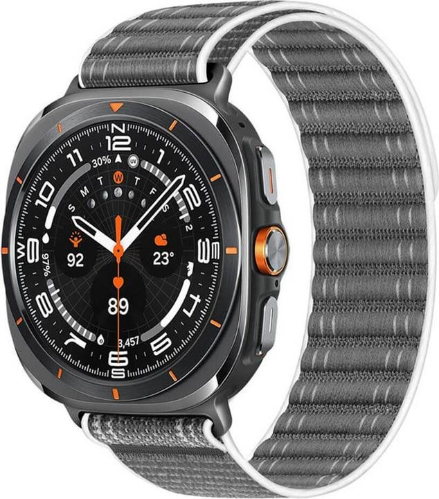 Produktbild Cover-Discount Galaxy Watch Ultra (47mm) - Nylon Ersatz Armband mit Klettverschluss (Nylon)