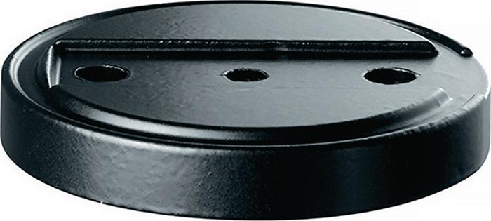 Produktbild Hermat Türstopperunterlage 3699 GP ( 3000267274 ) Ø 70 mm Höhe 10 mm Dübelmontage (1 Stück)