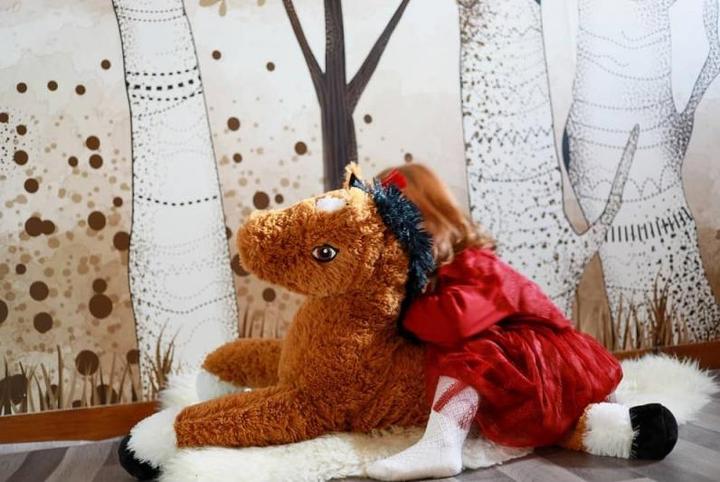 Produktbild Joy Toy XXL PFERD 80 CM aus Plüsch