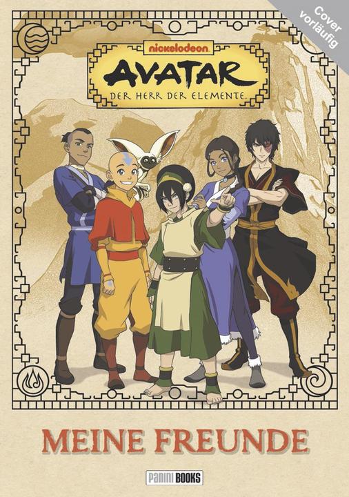 Actual product image Panini Avatar Herr der Elemente Meine Freunde - Freundebuch (German, Panini, 2024)