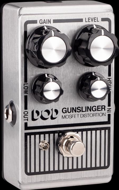Digitech Effect pedal, DOD Gunslinger, MOSFET Distortion Pedal