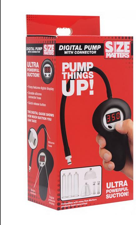 Actual product image Bijoux Indiscrets Digital Pump with Connector