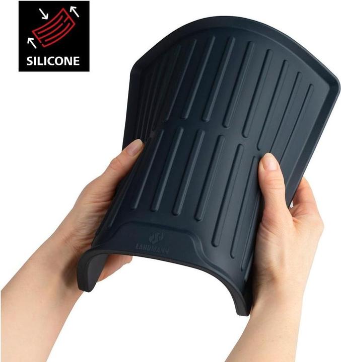 Actual product image Landmann Grillmatte mit Silikonmatte - 25 cm, Material: Kunststoff