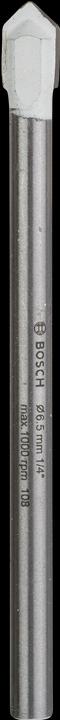 Image du produit Bosch Zubehör Foret à carrelage D= 6,5 mm L= 80 mm (5 mm)