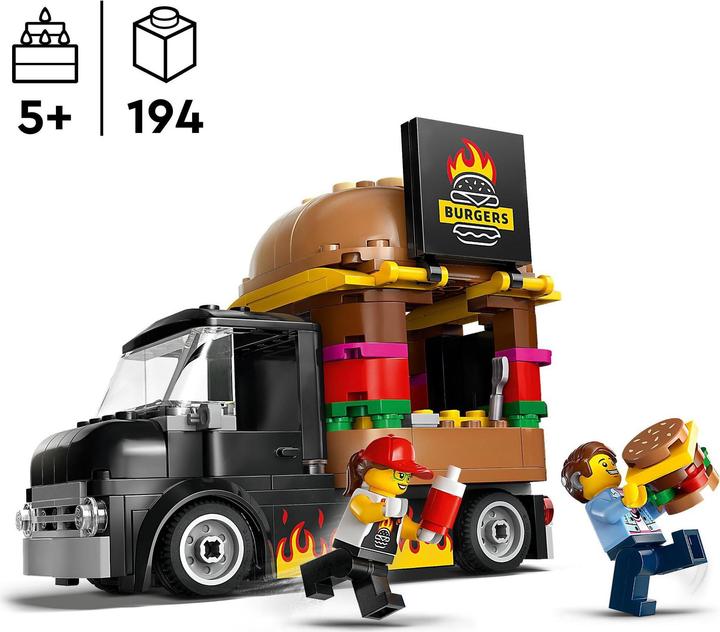 Image du produit LEGO Camion à hamburgers (60404, LEGO City)