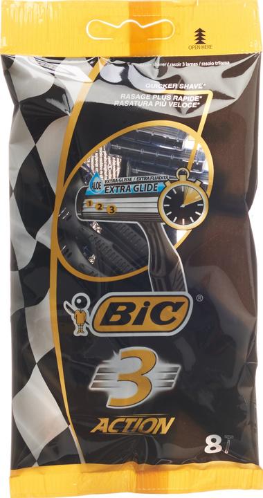 Actual product image Bic 3 Action 3-Klingenrasierer für den Mann