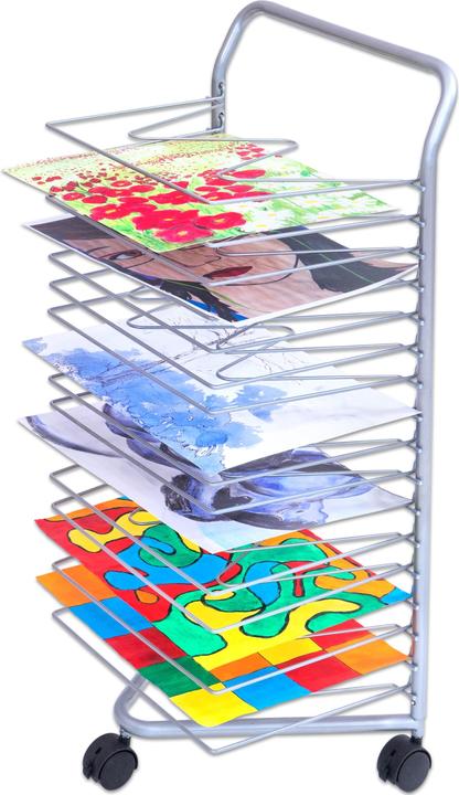 Immagine prodotto Betzold Carrello di asciugatura, argento