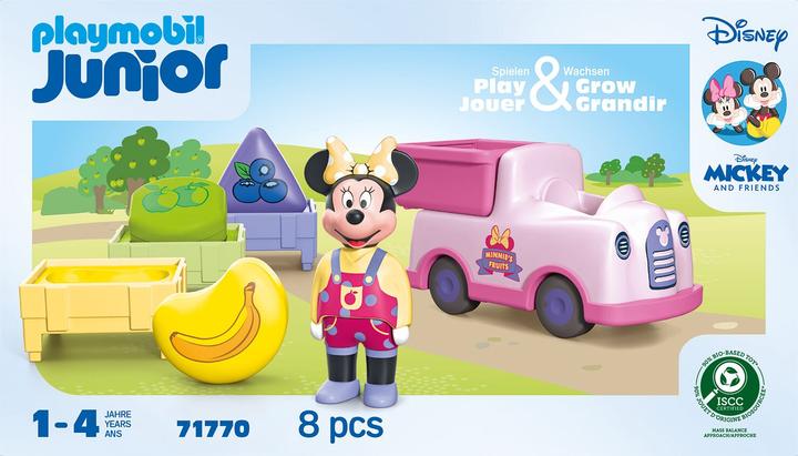 Actual product image Playmobil 71770 JUNIOR & Disney: Minnie Mouse' fruit transporter with sorting fun (71770, Playmobil Junior)