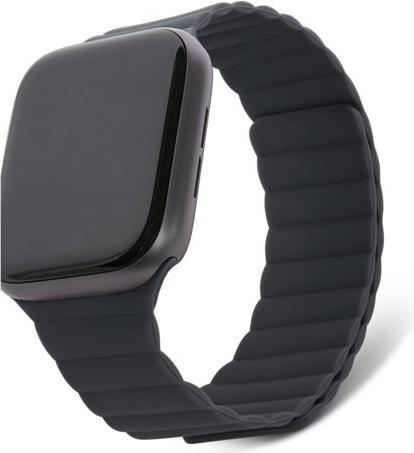 Cyberport magnetisches Silikonarmband LITE Schwarz 38-40mm (Silikon)