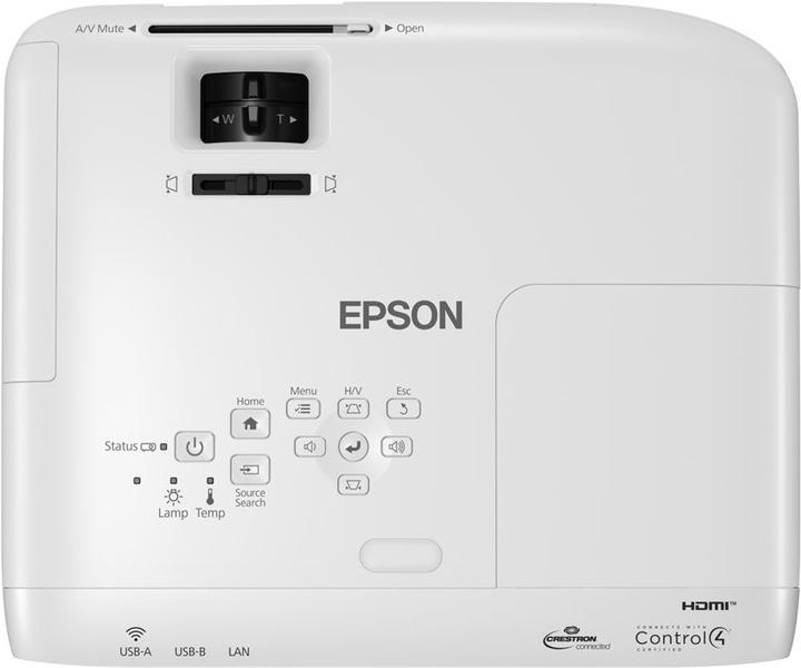 Image du produit Epson EB-W49 (WXGA, 3800 lm, 1.3 - 1.56:1)