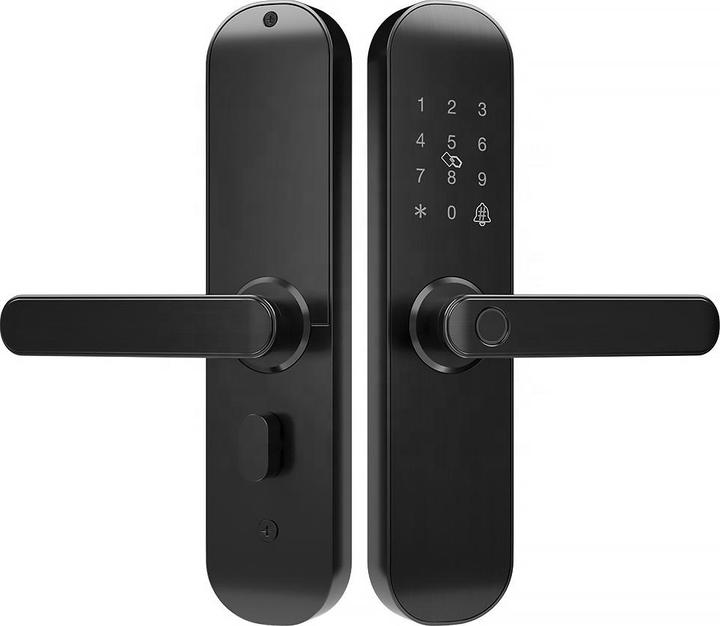 PNI Yala Smart Hotel Access SafeHome PTY500BR WiFi, right, access with fingerprint, code, card (Fingerprint, Key card, Key)