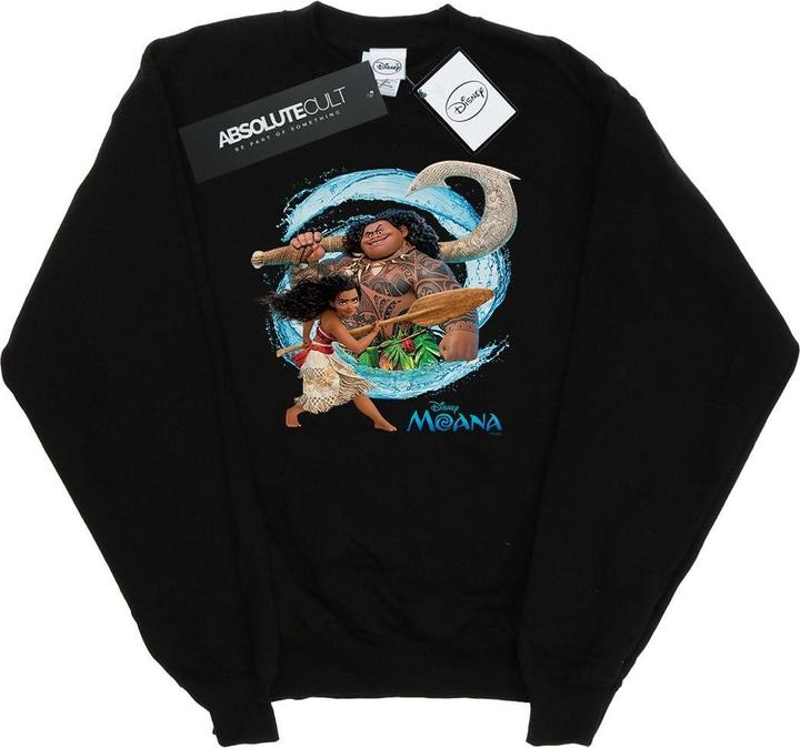 Disney Moana And Maui Wave Sweatshirt (XL)