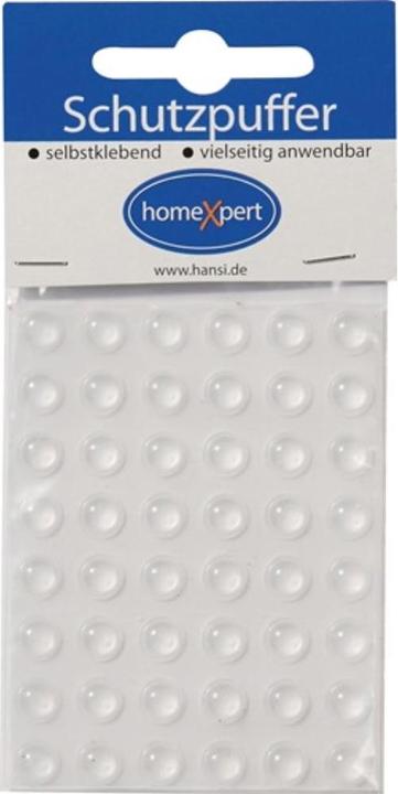 HP Autozubehör Schutzpuffer Clear 7,9 mm Kunststoff transparent Linse selbstklebend (Anschlagdämpfer, 48 Stück)