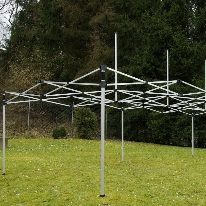Produktbild VCM PROFI Faltpavillon Partyzelt 3x6 m burgund mit Seitenteilen wasserdichtes Dach (600 cm, 600 cm)